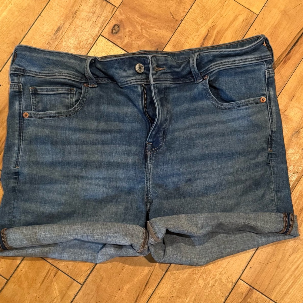 Denim Blue Women's Shorts